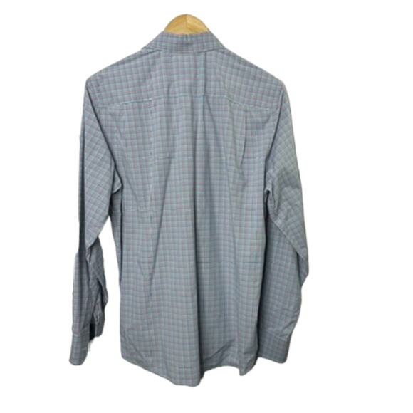 Southern Tide Trim Fit Cotton Blend Spring Plaid Button-Down Shirt Men's Medium - Picture 5 of 5